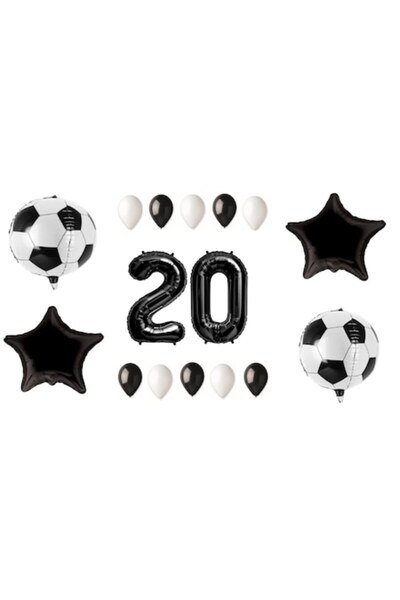 Domi Party & Gifts Set 16 baloane, Domi Party & Gifts, aniversare 20 ani, tem...