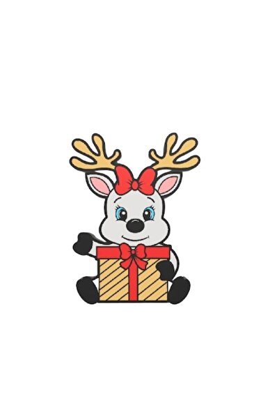 OEM Caseta luminoasa LED „Christmas Reindeer with Gif”