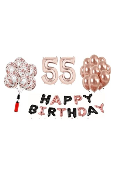 Domi Party & Gifts Set 36 baloane, Domi Party & Gifts, La mulți ani, auriu ro...