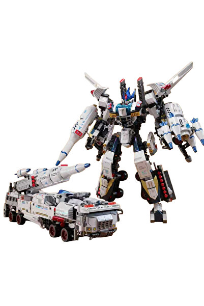 Choice No Box JAKI Transformed Mecha Military Missile Car Rocket Car Model Assembly, Building Blocks Mecha