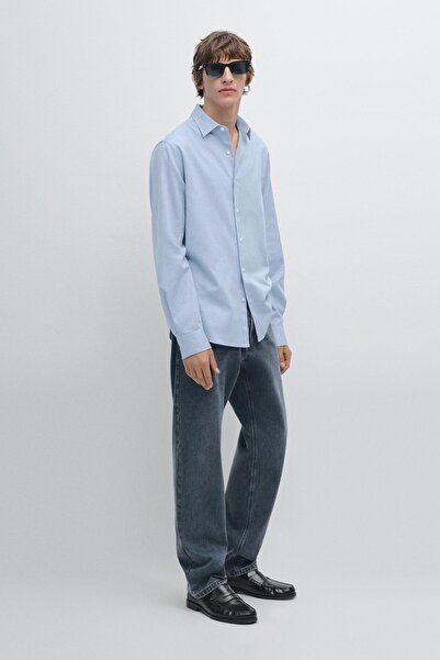 Massimo Dutti Regular fit fitilli gömlek