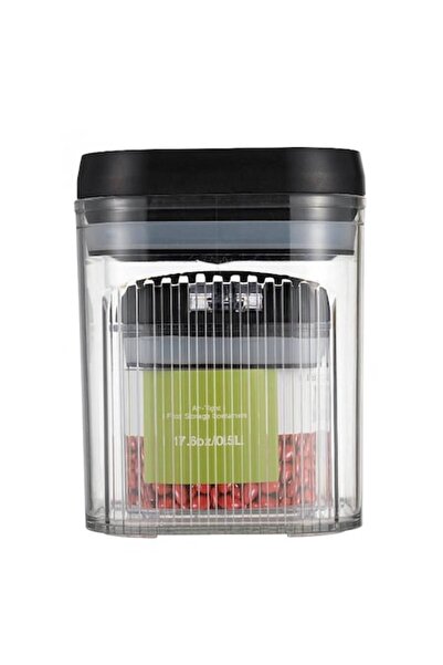 DAMUR Food Storage Boxes, Set of 2 Container-Type Boxes of 0.5 and 1.3 l, Cer...