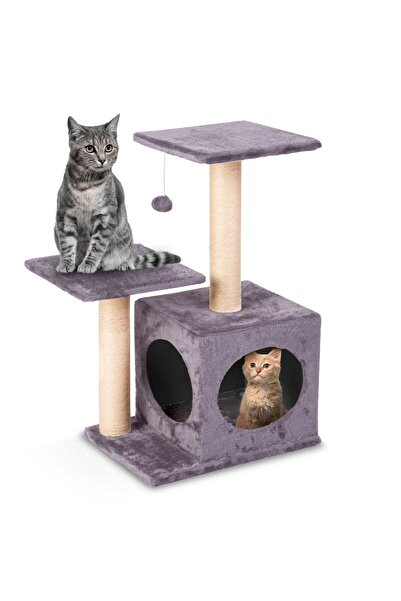 Other Cat scratching post 71 cm DR-263 Pethaus with mouse, light gray
