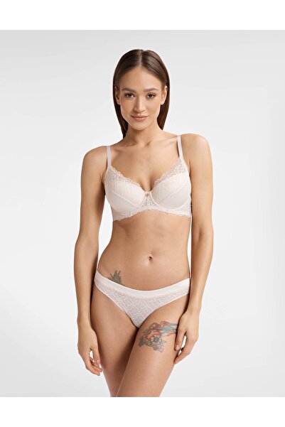 ESOTIQ Push-Up Bra Underwired with Removable Padding Premium Sexy Lace Design High Comfort | Hudson
