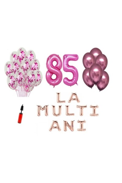 Domi Party & Gifts Set 33 baloane, Domi Party & Gifts, La mulți ani aniversar...