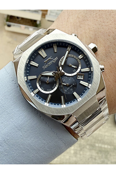 Slazenger 10 ATM Su Geçirmez Çelik Erkek Kol Saati