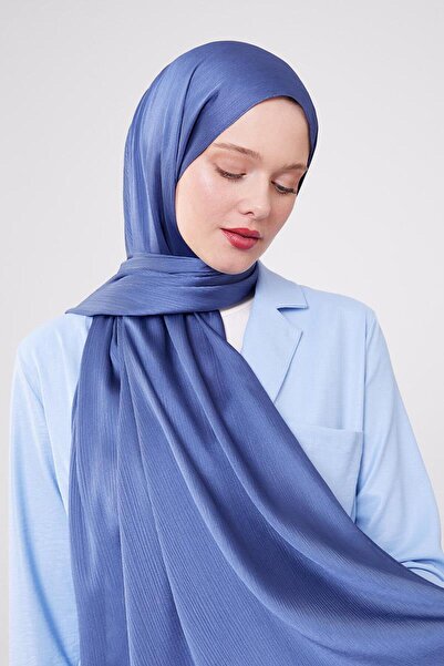 Levidor Denim Blue Brillant Evening Dress Shawl