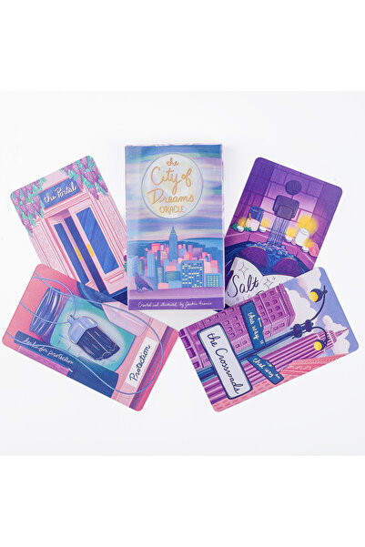 Choice TN22N New The City Of Dreams Oracle Cards 35Cards English Visions Divination Edition Deck Board Play