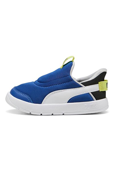 Puma Courtflex v3 SLIPTECH Inf - أزرق زاهٍ - أبيض بوما - أسود بوما