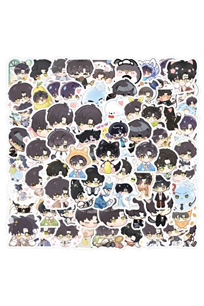 Miniso بانداي QT-32، 100 قطعة، ملصقات جرافيتي كرتونية لشخصية لي شين، بطل مسلس...