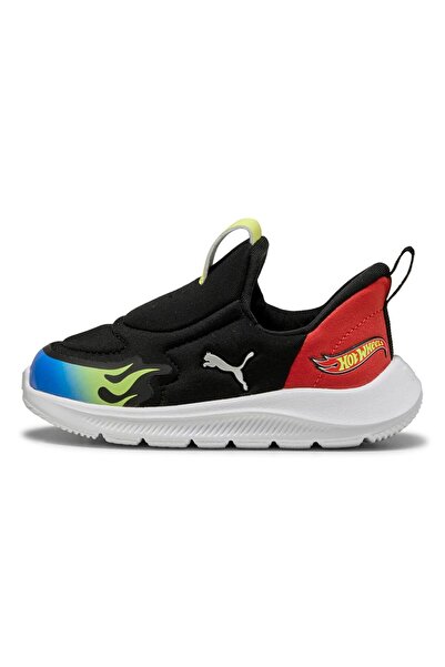 Puma Fun Racer 2 SLIPTECH Hot Wheels Inf-PUMA Black-Lemon Sherbert-PUMA Team ...