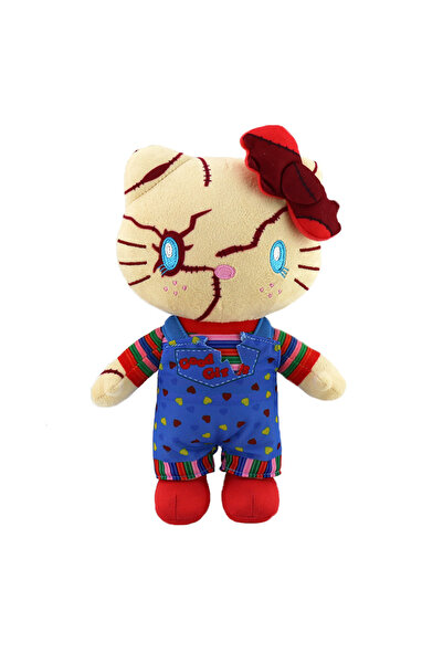 Miniso دمية رومبير أنمي هالو كيتي قطيفة كاواي ألعاب شخصيات متحركة دمية تشواكي قلادة لطيفة مفاتيح فتاة H