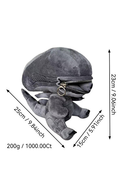 Choice لعبة قطيفة على شكل كائن فضائي زينومورف مقاس 25 سم، دمى قطيفة كرتونية م...