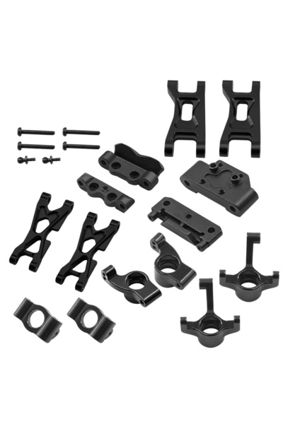 Choice Black Steering Knuckles C Hubs Suspension Arms Bulkhead For Losi Micro...