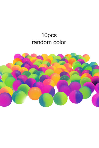 Choice 10PCS SS 10PCS Bouncing Balls 25mm Children Toys Elastic Ball Mixed Style Indoor and Outdoor Toy Fl