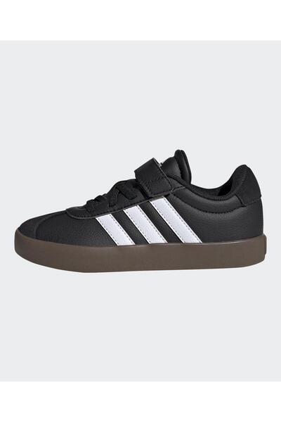 adidas حذاء التزلج VL Court 3.0 - أسود أساسي وأبيض سحابي