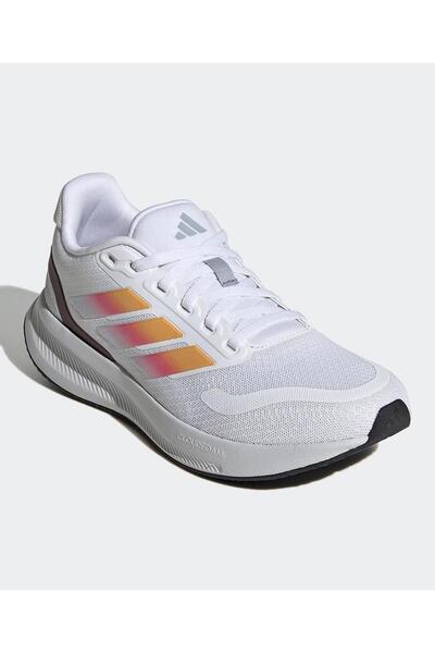 adidas Runfalcon 5 Lace Up Sneakers - White