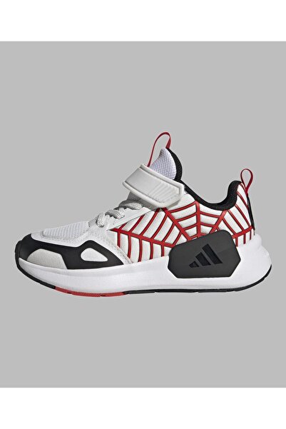 adidas حذاء جري سبايدرمان من مارفل - أسود/أحمر/أبيض سحابي