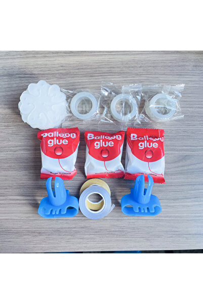 Choice مجموعة أدوات تزيين البالونات CY1000accessories بأحجام متعددة، شريط 300...