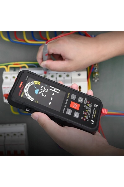 Other DIGITAL HANDHELD MULTIMETER VOLTAGE TESTER TRUE RMS NCV + BATTERY CASE