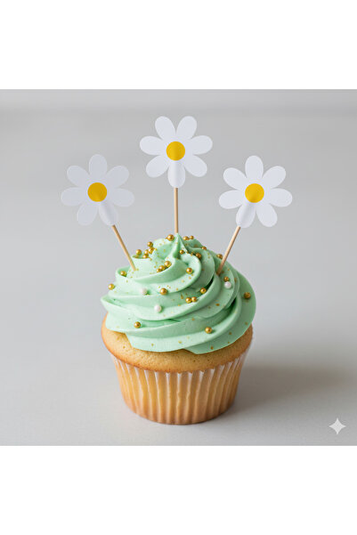 Deniz Party Store Daisy Shaped Toothpick