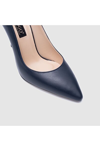 TOGO Lacivert Kadın Stiletto Topuklu Ayakkabı [060295]