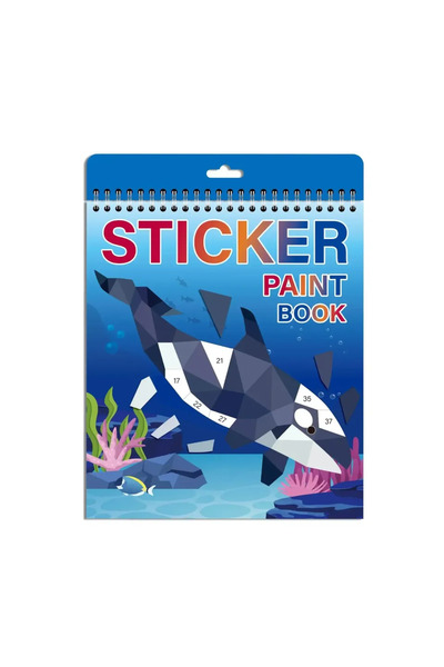 Choice ملصقات حيوانات المحيط للأطفال، كتاب تلوين، أحجية أطفال، ملصقات يدوية، ...