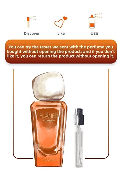 Imprime Flâner Edp Women's Perfume 50ml - Oriental, Floral, Citrus, Lavender, Saffron, Sage, Amber, Cedar