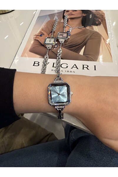 Bluemix Aksesuar ساعة يد نسائية من الفولاذ الفاخر