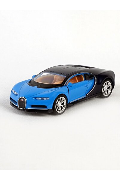 WELLY Lisanslı Bugatti Chiron Çek-bırak Metal Model Araba (1:32-1:34)RENK BELİRTİNİZ