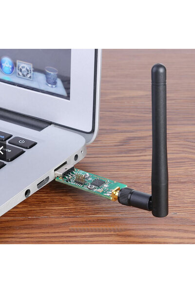 Genel Markalar Cc2531 Usb Dongle + Anten 2.4ghz Zigbee Wifi Bluetooth Kablosuz Data Yakalayıcı