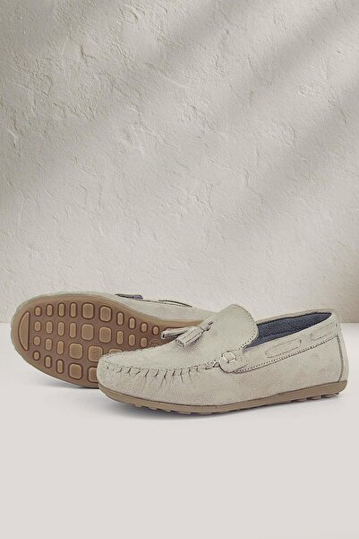 Rakerplus Ανδρικά Loafers Παπούτσια Mink Color Suede