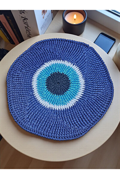 Örgü Sanatı El Örgüsü Polyester Soft Makrome 1 Adet 36x36 Supla, Dekoratif Su...