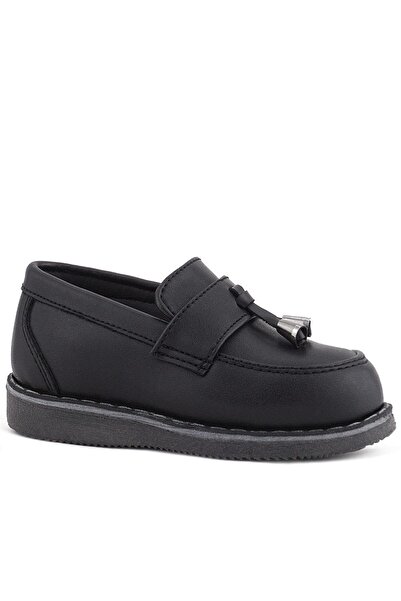 Rakerplus Детски обувки Loafers в черно матово