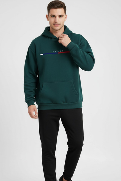 UNCİA OUTDOORS Kapüşonlu Oversize Unisex Sweatshirt