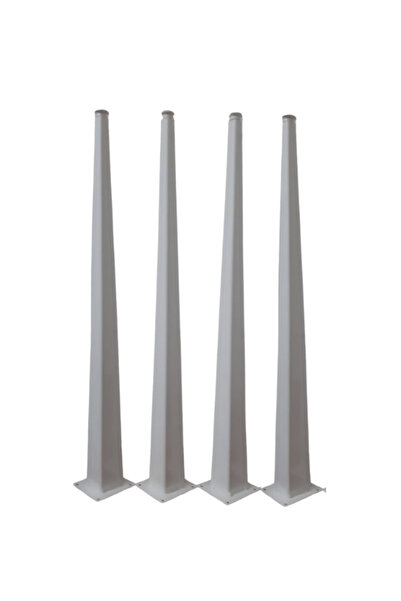 AS DESİGN DEKORATİF BEYAZ 4 ADET MASA AYAĞI