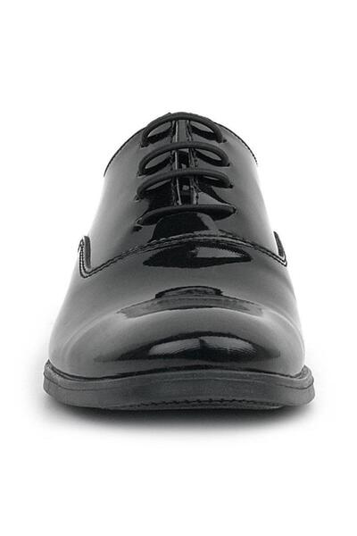 Rakerplus Μαύρο λουστρίνι σμόκιν - Παιδικά κλασικά παπούτσια με κορδόνια