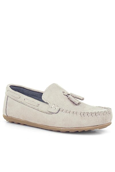 Rakerplus Chlapecké mokasínové boty na suchý zip Mink