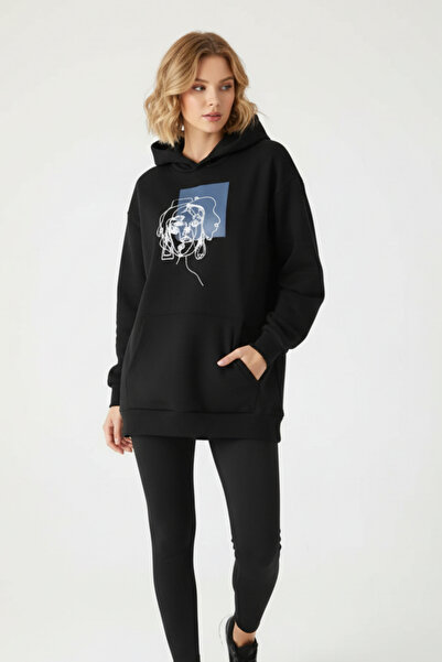 UNCİA OUTDOORS Unisex Oversize Εκτυπωμένο