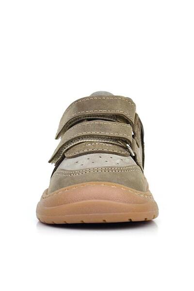 Rakerplus Schaggy Genuine Leather Sand Gray Baby Sneakers