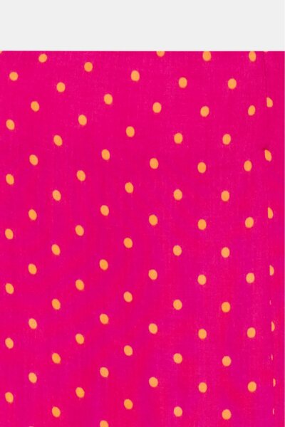 Saade Φούξια με σχισμή λεπτομερή υφαντή φούστα