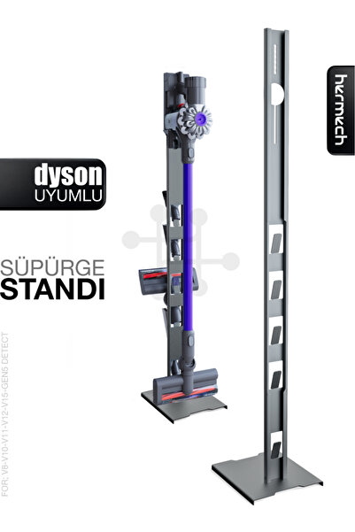 hermech Dyson Uyumlu Ayaklı Ünite Süpürge Standı Tüm Seriler Ile Tam Uyum Gen...