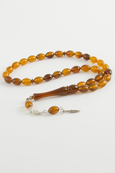 FREEDOM STOREE Olive Shaped Plastic Rosary 8*11 mm