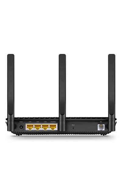 TP-LINK f-8 Archer-vr600 Ac2100 Kablosuz Gigabit Vdsl/adsl Modem Router, Siyah/gümüş