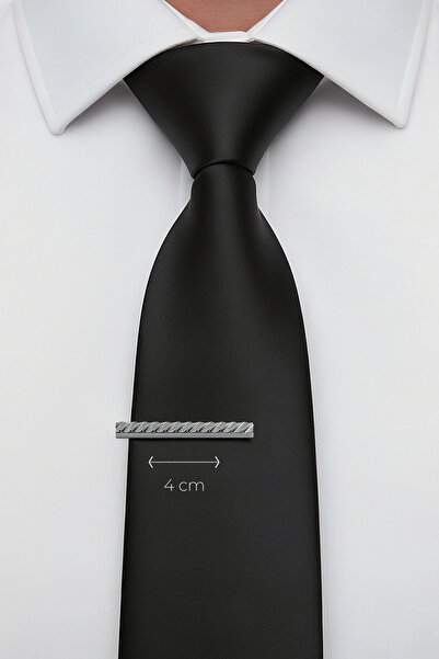 Milleniva Slim Twisted Tie Clip