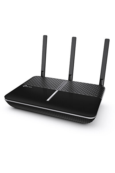 TP-LINK f-8 Archer-vr600 Ac2100 Kablosuz Gigabit Vdsl/adsl Modem Router, Siyah/gümüş