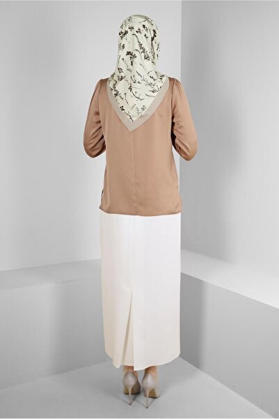 Alvina STONE DETAILED CUFFS BUTTONED BLUZ 43538