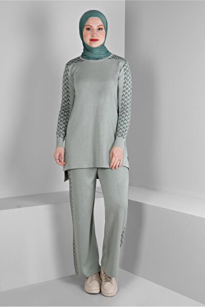 Alvina PANTALONI TRICOAT DUBLU CU MODEL. SET 43222