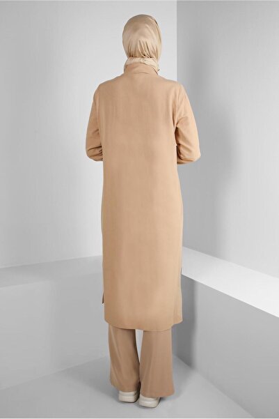 Alvina Linen Tunic - With Sewing Detail and Buttons 43606