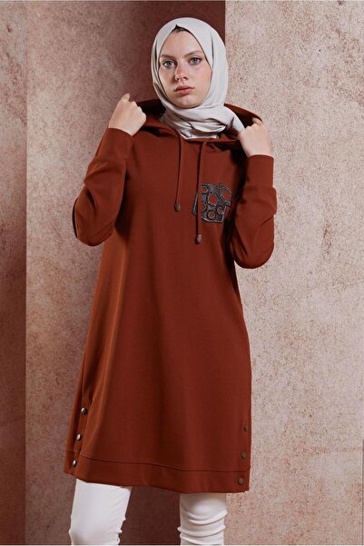 Alvina με κουκούλα Τουνίκ Φόρμας - Μοντέλο 44120